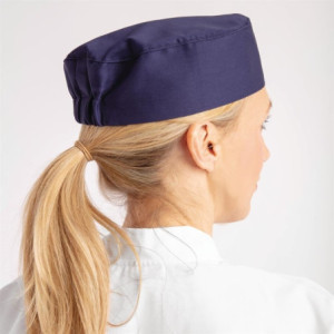 Calot de Cuisine Bleu Whites Chefs Clothing A204 - Confort et Style Démarquez-vous en Cuisine!