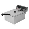 Professional Deep Fryer 10 L 3000 W Stainless Steel — Thermostat