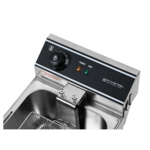 Friteza Profesionálna 10 L 3000 W Inox — Termostat