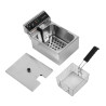 Friteza Profesionálna 10 L 3000 W Inox — Termostat