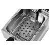 Professional Deep Fryer 10 L 3000 W Stainless Steel — Thermostat