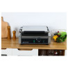 Gril Panini Pro 2200 W Ryhovaný 340x220 mm Inox
