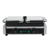 Double Panini Grill - Ribbed Plates - Dynasteel