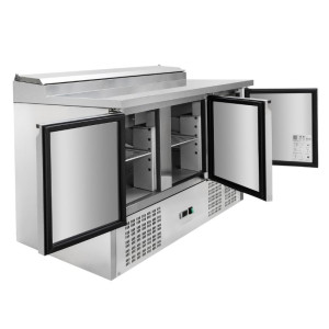 Saladette Compacte - 3 Dvere so Strešným Otvorom - Dynasteel