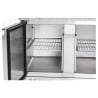 Refrigerated Pizza Cabinet - 2 Doors - 5 GN 1/6 Pans - Dynasteel