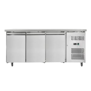 3-Door Refrigerated Table GN1/1 - Depth 700 - Dynasteel