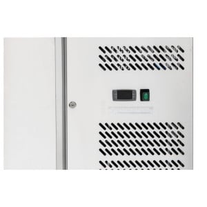 Chladiaci stôl 2 dverový GN1/1 - Hĺbka 700 s chrbtom - Dynasteel