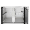 Chladiaci stôl 2 dverový GN1/1 - Hĺbka 700 s chrbtom - Dynasteel