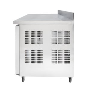 Refrigerated Table 2 Doors GN1/1 - Depth 700 with Backsplash - Dynasteel