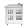 Chladiaci stôl 2 dverový GN1/1 - Hĺbka 700 s chrbtom - Dynasteel