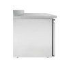 Chladiaci stôl 3 dverový GN1/1 - Hĺbka 700 s chrbtom - Dynasteel