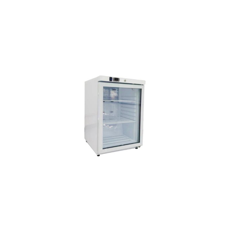 Mini Armoire Réfrigérée 200 L - Positive Vitrée Inox - Dynasteel