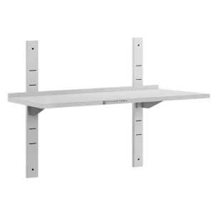 Stainless Steel Wall Shelf - L 600 x D 400 mm - Dynasteel