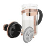 Contemporary Stainless Steel Copper 3-Cup French Press Olympia