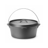 Cast Iron Pot 9L - Even Cooking & Induction