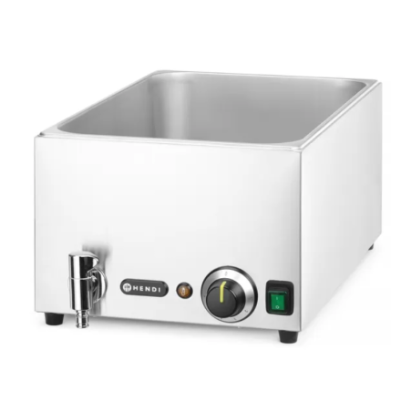 Bain-marie Kitchen Line avec robinet de vidange