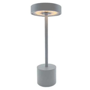 Stolová lampa Touch Aluminium - Roby Svetlosivá - Lumisky