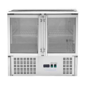 Saladette Compact - 2 Sklenené Dvere so Strešným Otvorom - Dynasteel