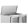 Saladette Compact - 2 Sklenené Dvere so Strešným Otvorom - Dynasteel