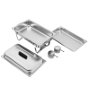 Chafing Dish 9 L - GN 1/1 Eco Dynasteel: keep your dishes warm