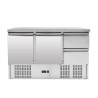 Positive Refrigerated Table - 2 doors and 2 GN 1/2 Drawers - Dynasteel