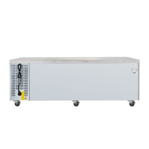 Positive Refrigerated Table - 3 Doors and 2 Drawers - Dynasteel