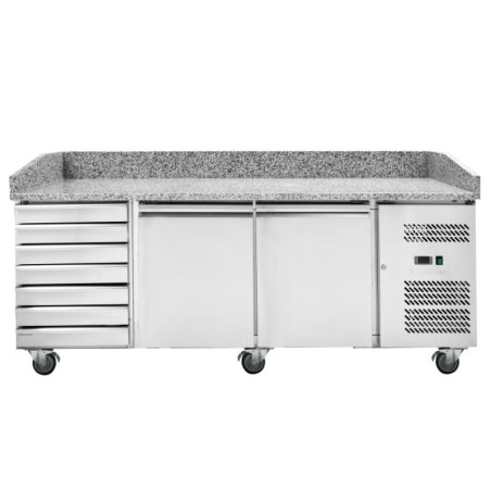Pizza nábytok - 2 dvere a 7 zásuviek - Dynasteel