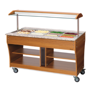 Chariot Buffet Teplý Bartscher - GN 1/1 Hygiena a Mobilita