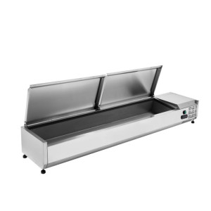 Refrigerated Stainless Steel Saladette GN 1/3 - Professional Dynasteel