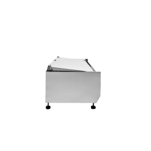 Refrigerated Saladette to Place Stainless Steel Lid - 8 x GN 1/3 - Dynasteel