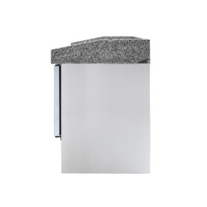 Kompaktný chladený nábytok na pizzu - 3 sklenené dvere - Dynasteel
