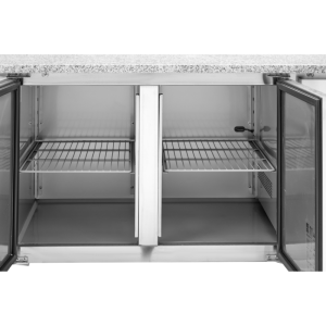 Pizza Furniture 600x400 2 Doors and 7 Drawers Dynasteel - Pizza Preparation