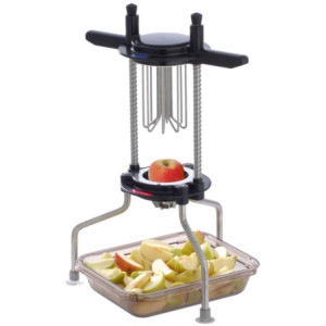 Krájač a odstraňovač jadierok na jablká 4 časti - Nerez ABS