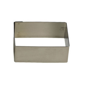 Forma na pečenie Nonnette obdĺžniková nerezová Gobel 240x120 mm