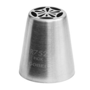 Douille Russe Fleur Inox 25mm Gobel - Dekorácie Cukrárstvo