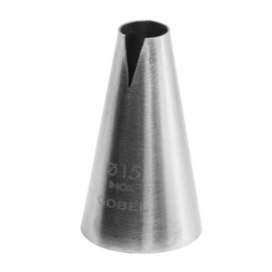 Douille Saint-Honoré Inox ⌀ 15 mm - Gobel GLSH15-C | Presné cukrárske úpravy