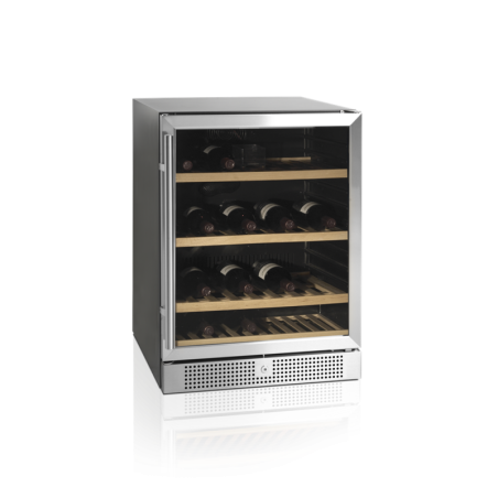 Cave à Vin TEFCOLD 155L Inox - Design Contemporain & Performance Premium