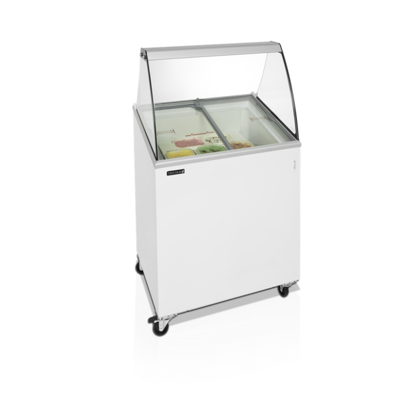 Vitrine à Crème Glacée - TEFCOLD 176 L : Valorisez vos glaces