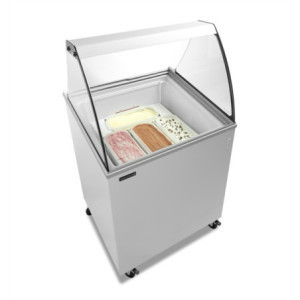 Ice Cream Display - TEFCOLD 176 L: Showcase your ice creams