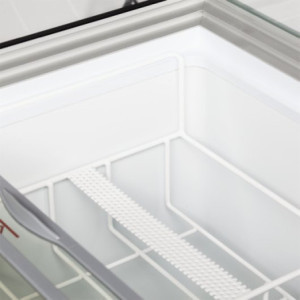 Vitrine à Crème Glacée TEFCOLD - 264 L: Congélateur Décoratif pour Glaces