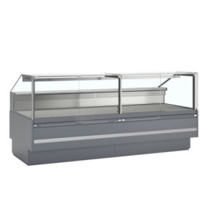 TEFCOLD SOCB25082A Refrigerated Display Case - 627 L: Modern design and ventilated cooling performance