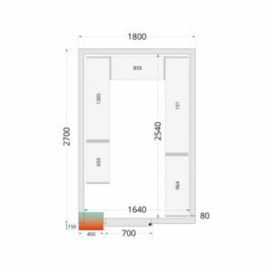 Panneau Chambre Froide Isolant 1800 x 2700 mm TEFCOLD - Výkon a Modularita