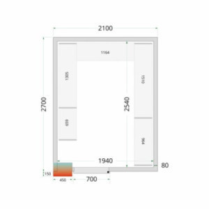 Panneau Chambre Froide TEFCOLD 80mm - Izolácia Kvalita