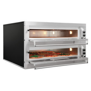 Štyri Pizza Bartscher ET205 2BK 1050x1050 - Profesionálna rúra 18 pízz