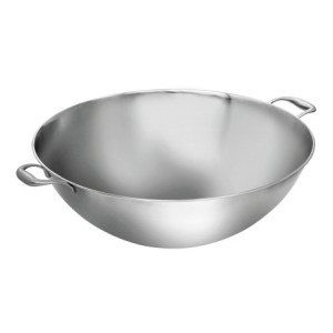 Professional Bartscher wok pan - Stainless steel - 22L