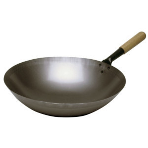 Wok pan z ocele Bartscher 360mm - Profesionálny a všestranný