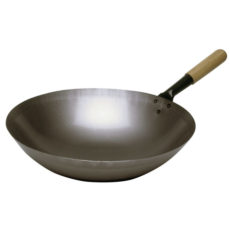 Bartscher 360mm steel Wok pan - Professional & versatile