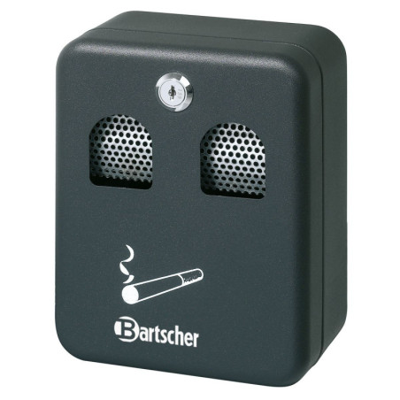 Black wall ashtray Bartscher 860000 | Professional use