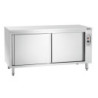 Heated cabinet 700 Bartscher: Professional stainless steel base cabinet