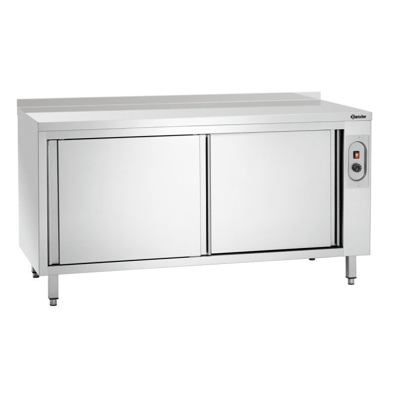 Professional warming cabinet Bartscher 700 - Stainless steel low unit 1600mm